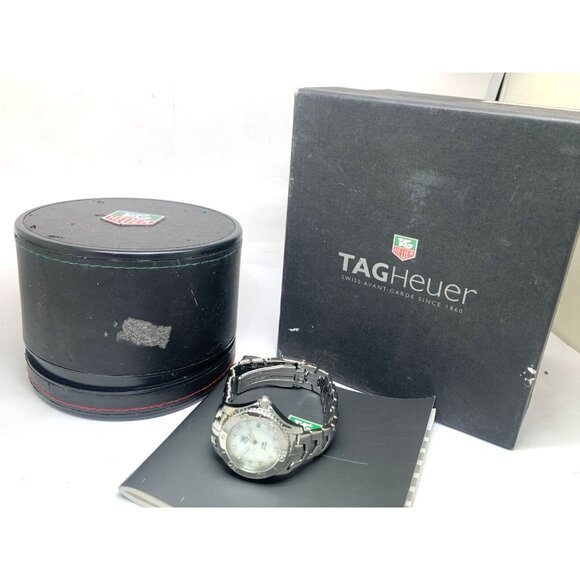 Tag Heuer Women's Watch WJ1319-0 Swiss Quartz Diamond Mother of Pearl Dial 27mm - Picture 3 of 14